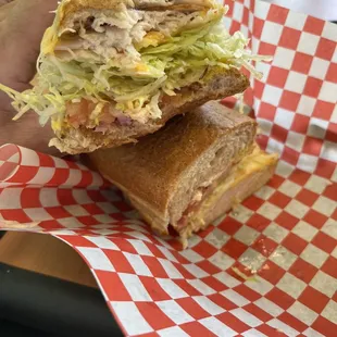 Turkey and cheese sub