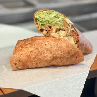 Buffalo chicken wrap