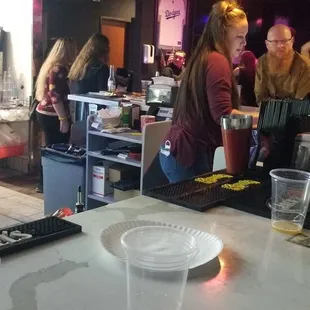 interior, sushi and sashimi