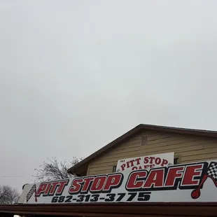 Front of the restaurant