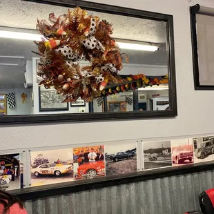 reflection of a car in a mirror