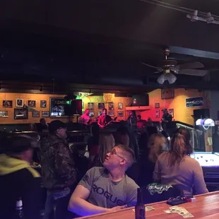 Band playing sat night