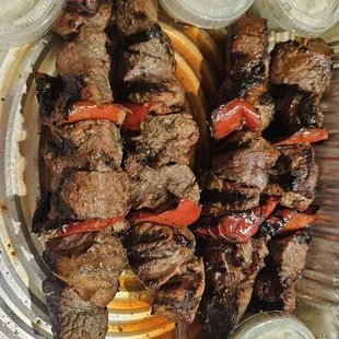 Lamb kebabs