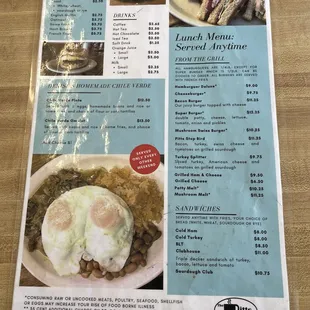 Lunch menu Sept. 2023