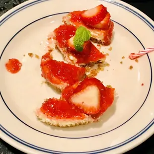 Strawberry Cheesecake-we all shared