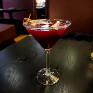 Blackberry Mojito Martini