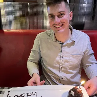 Birthday treat.
