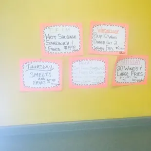 Specials