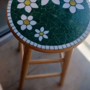 Glass top