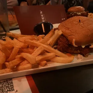 Nashville hot chicken sandwich