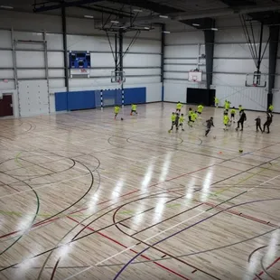 New Hardwood Courts!