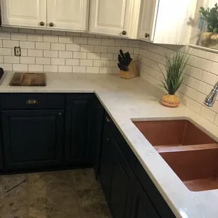 Counter Installation - Carrera Grigio