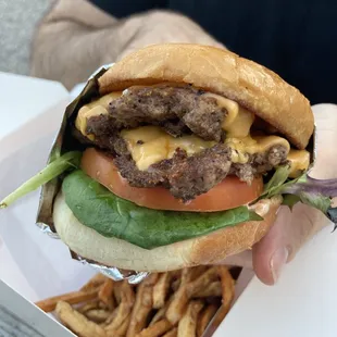 In-n-Aht Burger &amp; Hand cut fries
