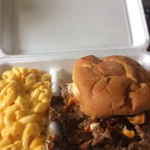 Brisket sandwich