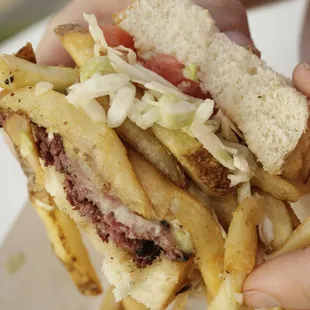 Pittsburgh&apos;s Best Food Truck - Steel City Sandwich with Pastrami