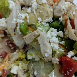 &quot;Grilled&quot; Tuscan chicken salad