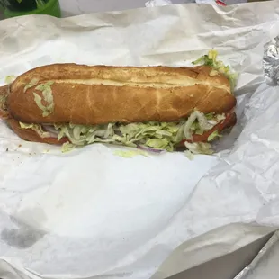 Fish sandwich.