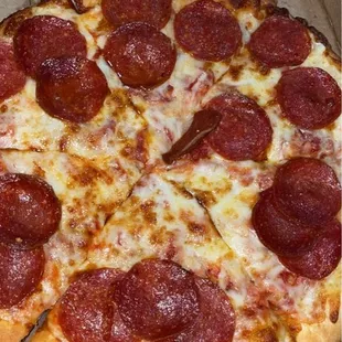 Pepperoni pizza