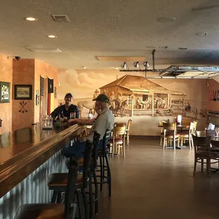 Bar and Seating area