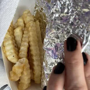 food, fish and chips