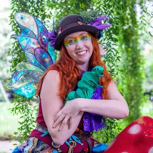 Pixie with our Puppet Petting Zoo activity