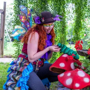 Pixie with a Puppet