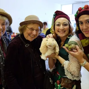 New friends at the Crocker Holiday Artisan Market 2015