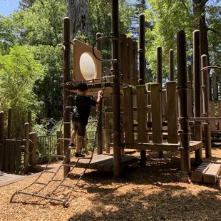 One of the play areas