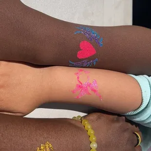 Glitter Tattos
