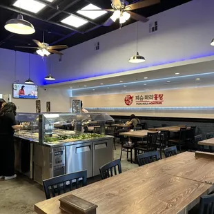 interior, sushi and sashimi