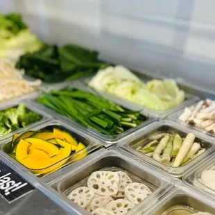 Vegetable bar