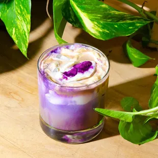 Ube Dopo Panna Latte