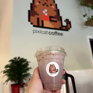 Iced Ube Dopo Panna