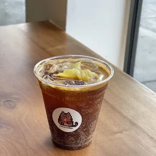 Iced Sparkling Americano