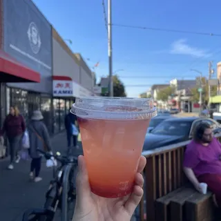 Iced Strawberry Tonic