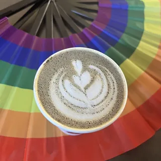 Iced Black Sesame Dopo Panna Latte