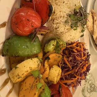 Mixed vegetables entree. So fresh and delicious.