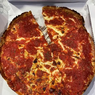 Cheese Deep Dish Pizza