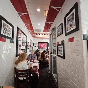 Part of the Blackhawks room within Pizano&apos;s