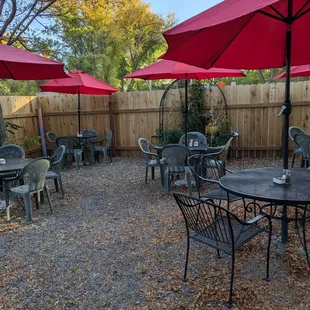 Lovely patio.