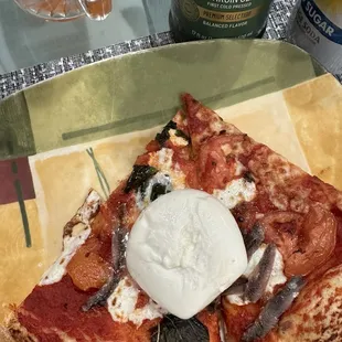 Margherita and added my own burrata