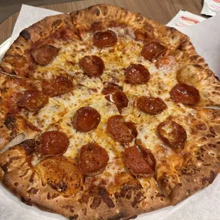 Pepperoni pizza