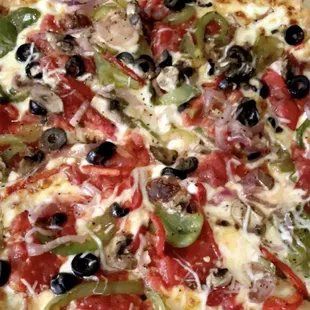 pizza, food
