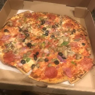 Supreme pizza.