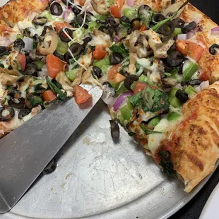 Veggie pizza