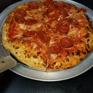 Pepperoni pizza...