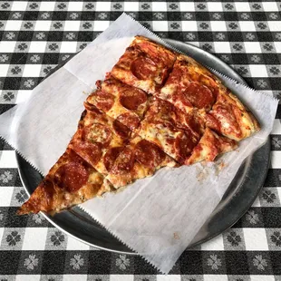 Pepperoni Pizza Slice (12" Long)