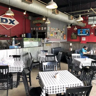 Dining Area with View of Kitchen