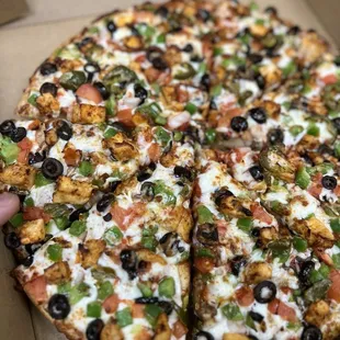 Garden fresh with chicken