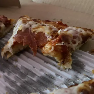 A couple bites in...